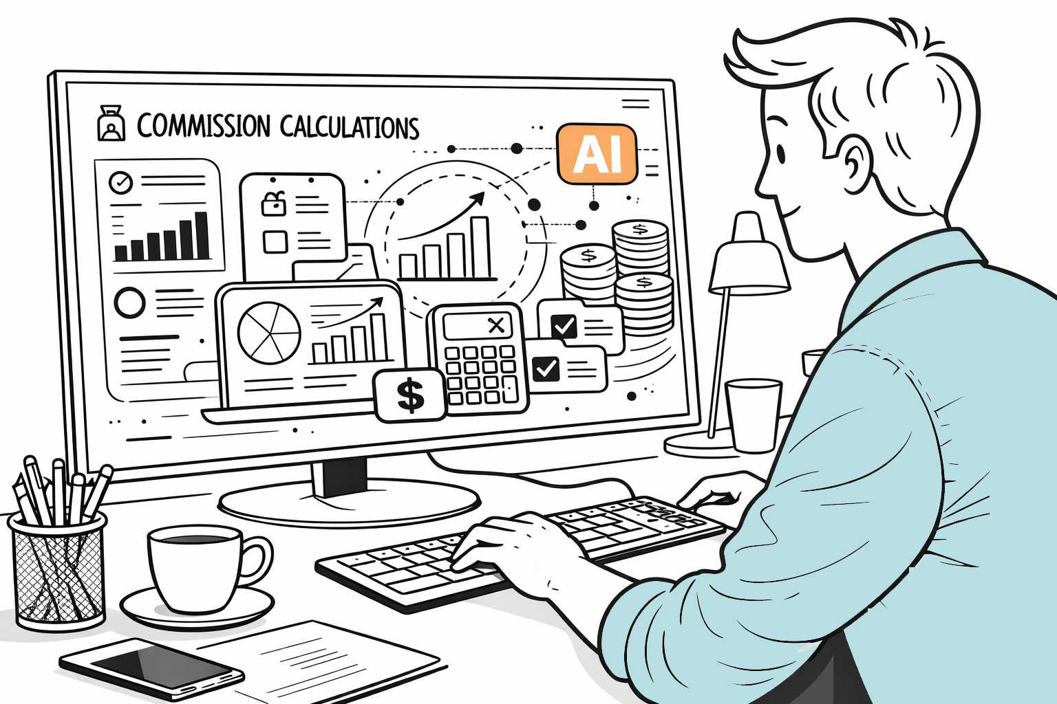 How to Use AI to Calculate Commissions: A Sales Leader's Guide