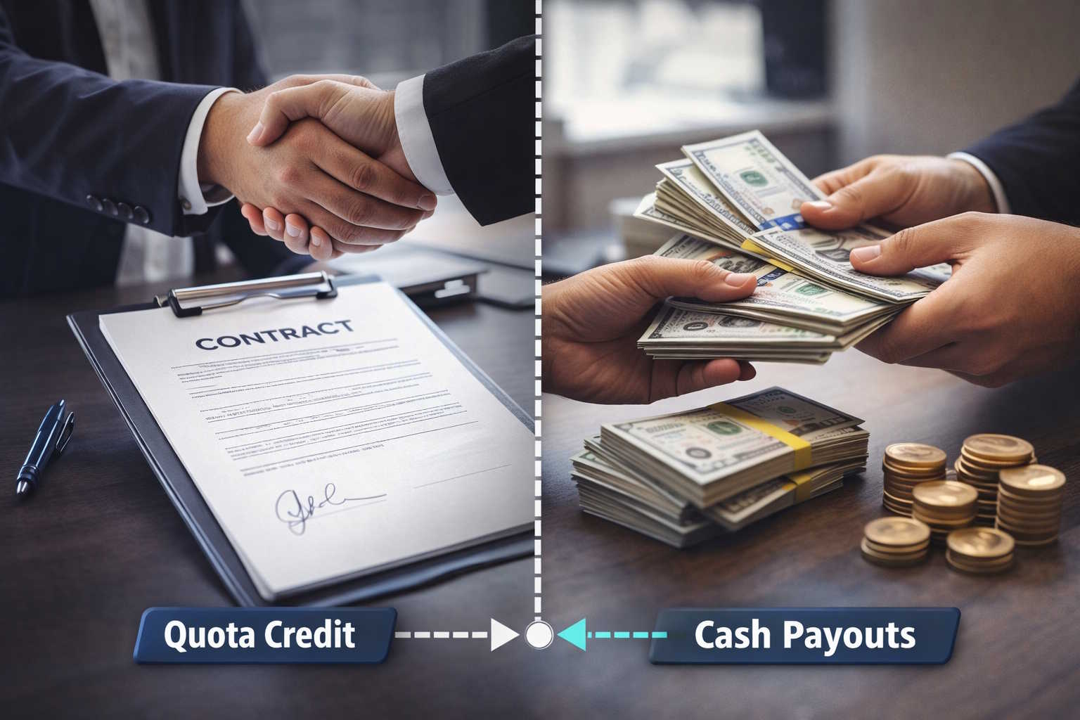 The Right Way to Structure Sales Compensation: Separate Quota Credit from Cash Payouts